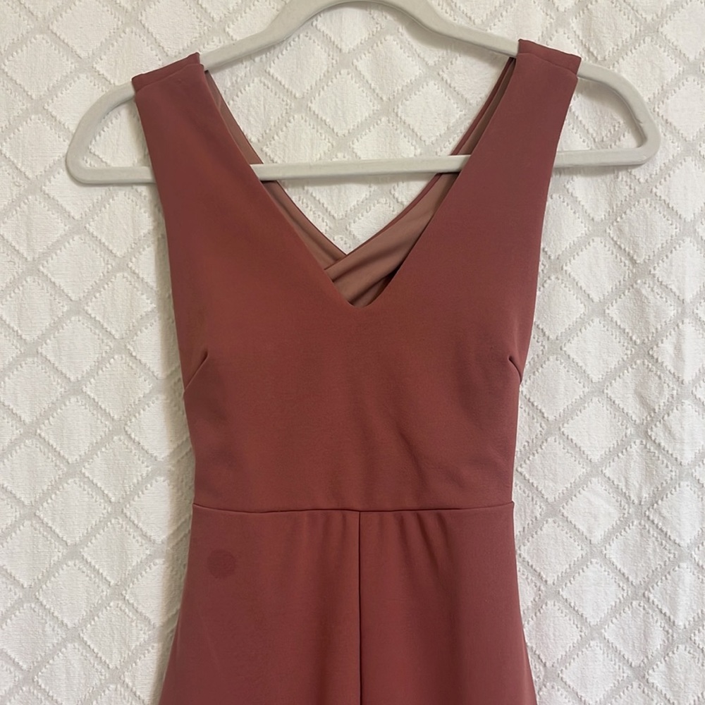 Jumpsuit Mauve Color - image 2